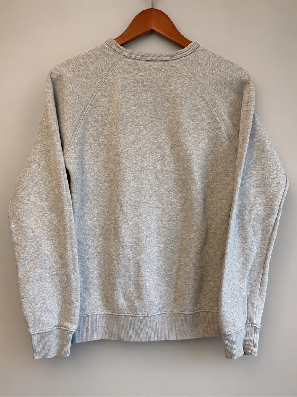 Adidas Originals Grey Fleece Crewneck Sweatshirt XS - Picture 4 of 5